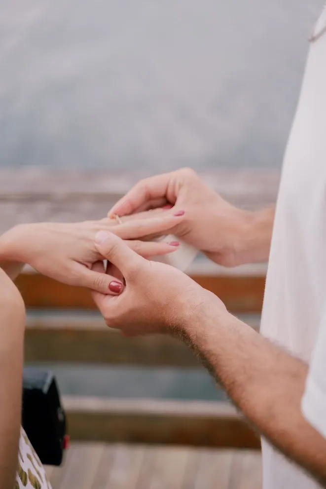 O pedido — aliança